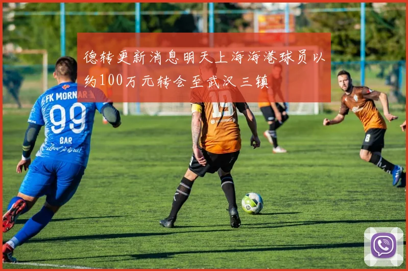 德转更新消息明天上海海港球员以约100万元转会至武汉三镇