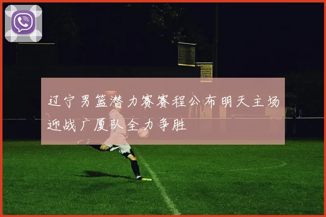 辽宁男篮潜力赛赛程公布明天主场迎战广厦队全力争胜